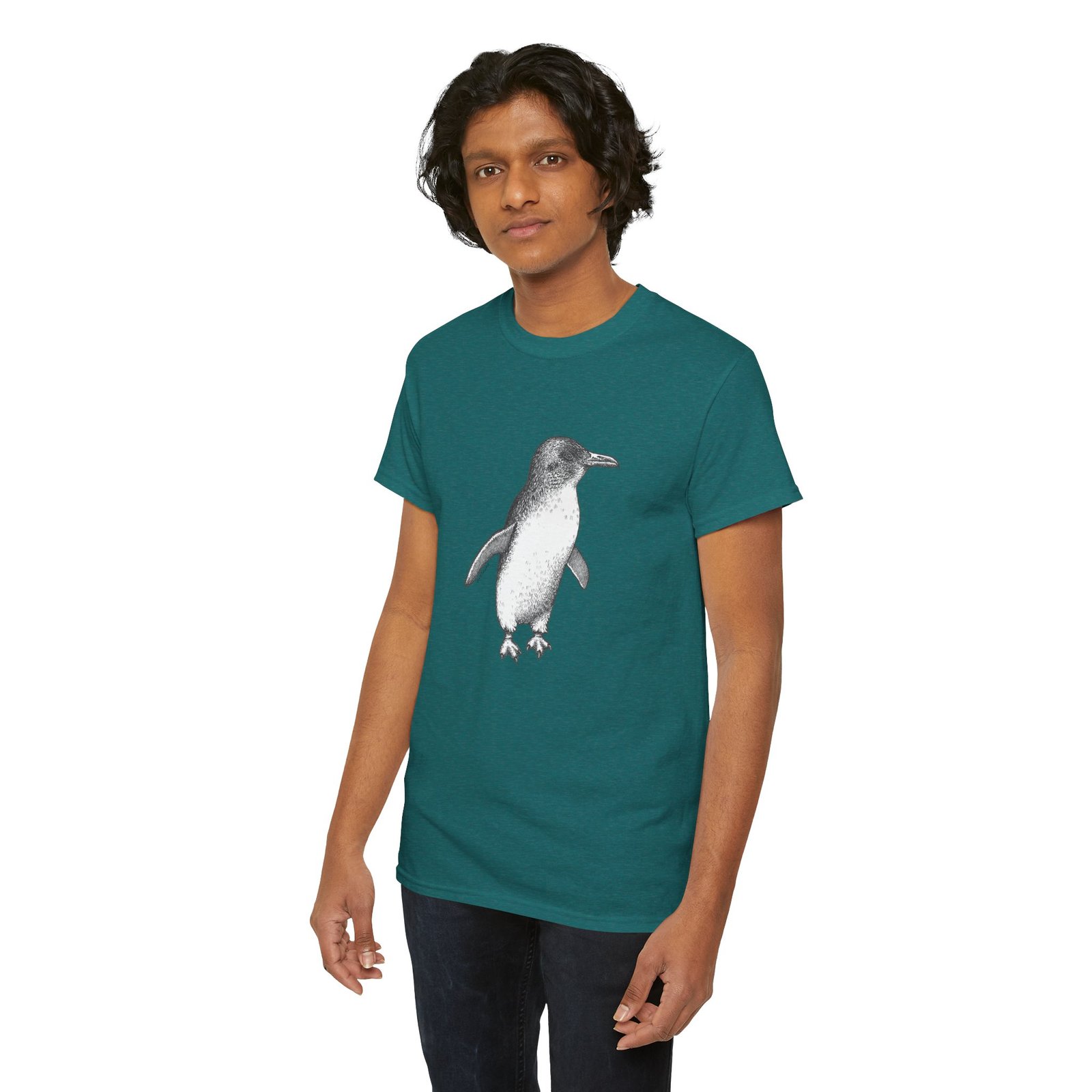Little Fairy Penguin Adult Unisex Cotton T-Shirt - Image 22