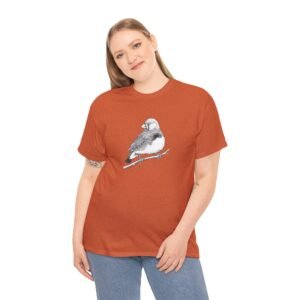 Zebra Finch Adult Unisex Cotton T-Shirt