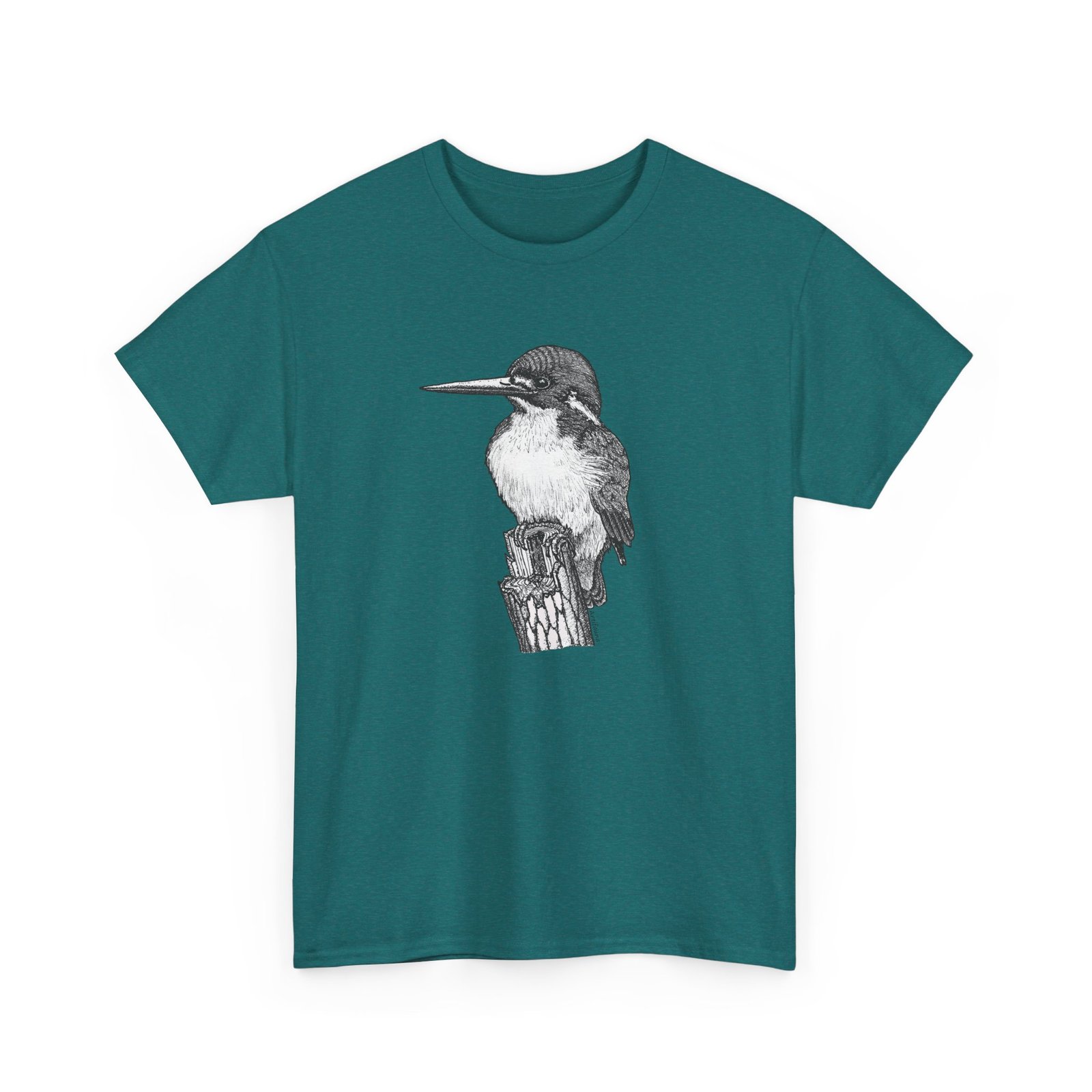 Kingfisher Adult Unisex Cotton T-Shirt - Image 9