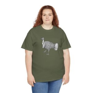 Australian Brush Turkey Adult Unisex Cotton TShirt