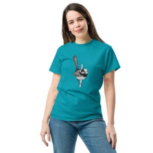 Blue Fairy Wren Unisex T-Shirt